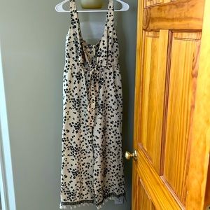 Wide leg Capri floral jumper